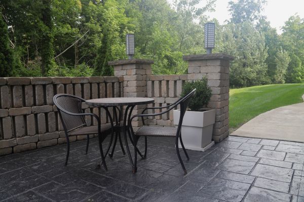 Stamped Concrete Patio Installation in San Antonio