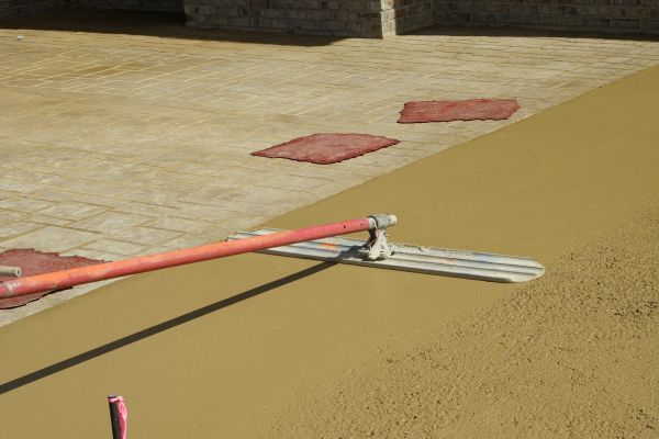 Stamped Pavement Installation in San Antonio